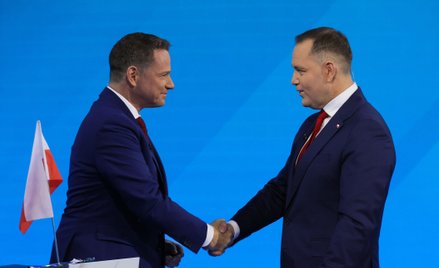 Rafał Trzaskowski i Karol Nawrocki