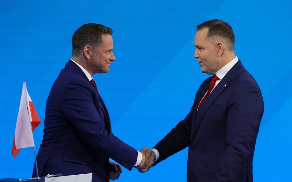 Rafał Trzaskowski i Karol Nawrocki