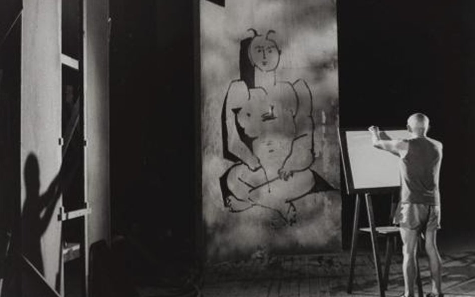 André Villers, Picasso przy pracy, 1955