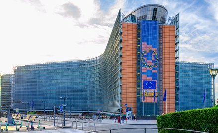 Siedziba Komisji Europejskiej w Brukseli.