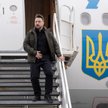 Wołodymyr Zełenski w drodze na spotkanie z Donaldem Trumpem