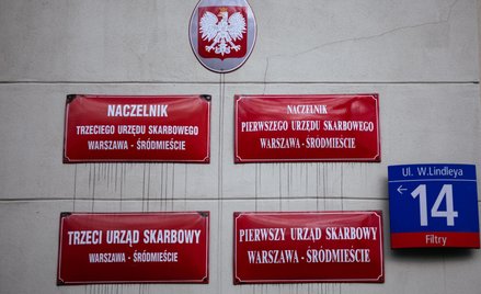 Pierwszy i Trzeci Urząd Skarbowy Warszawa - Śródmieście przy ul. Lindleya 14.