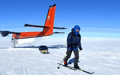 Małgorzata Wojtaczka na Antarktydzie