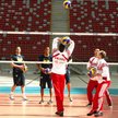 Trening siatkarzy Polski i Brazylii na Stadionie Narodowym