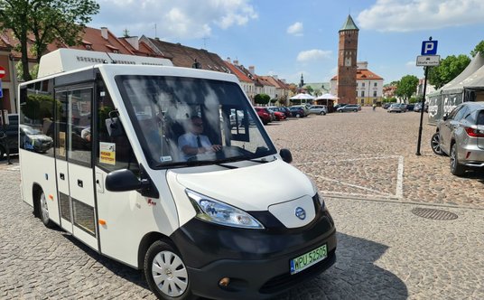 Po Pułtusku od tego sezonu turystów wozić będa eco-busy