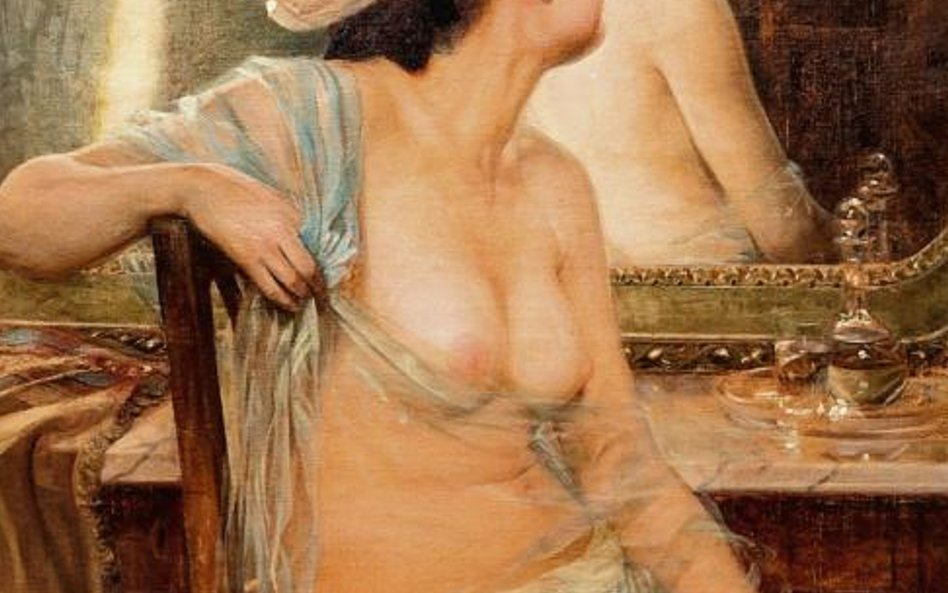 68 tys. zł kosztuje obraz „Przed lustrem” Bolesława Czedakowskiego