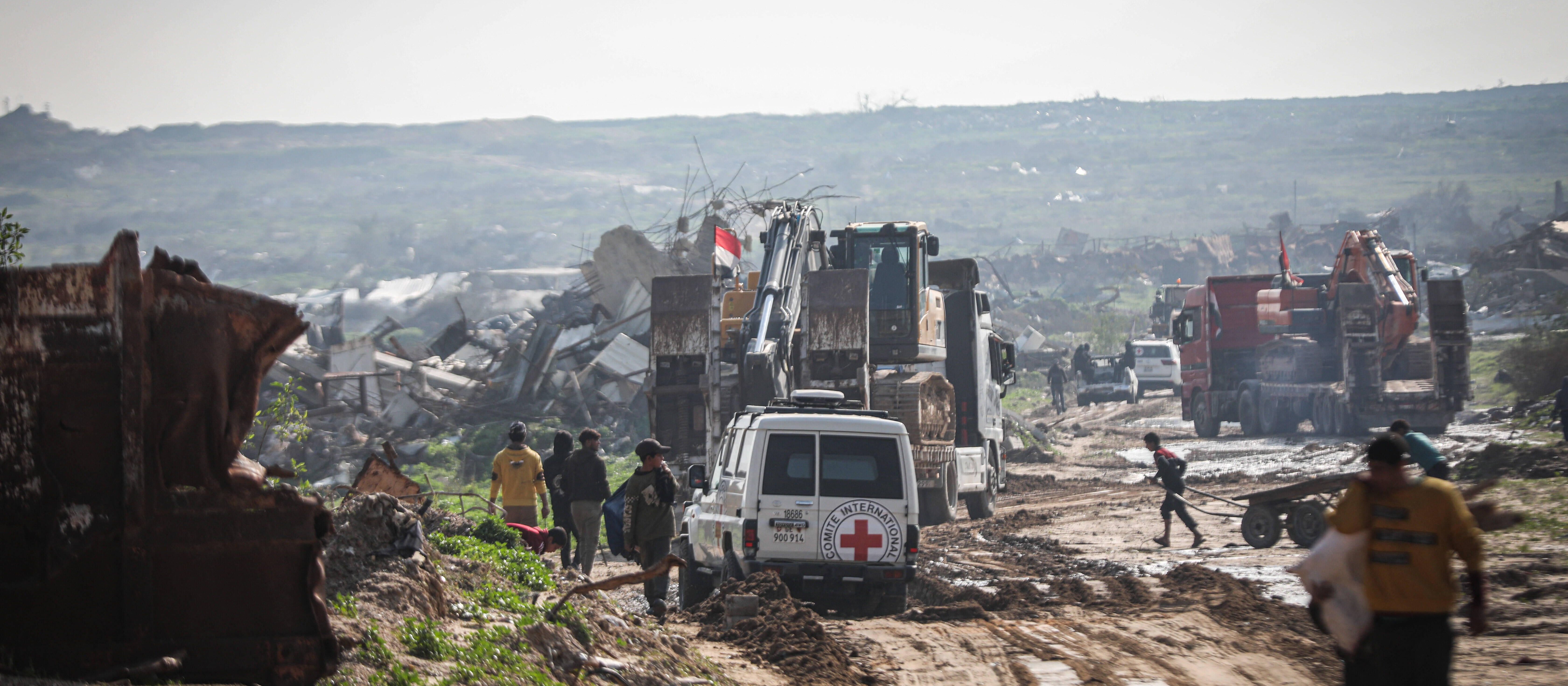 Izraelska armia rozkopała cmentarz w Strefie Gazy. Szuka ostatniego zakładnika