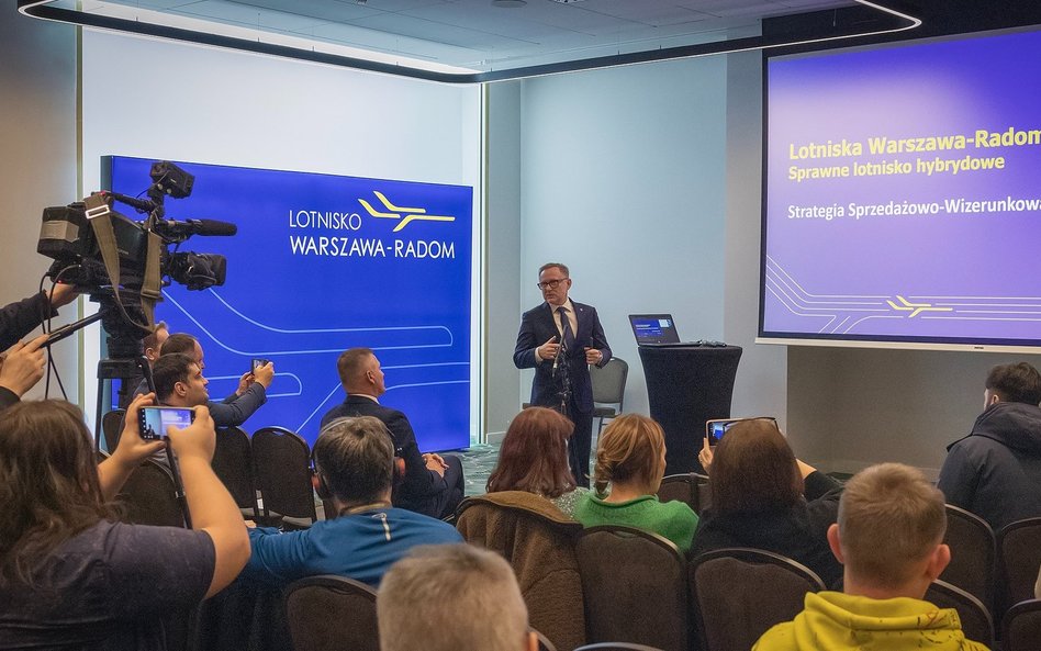 Polskie Porty Lotnicze ogłosiły nową strategię rozwoju lotniska w Radomiu