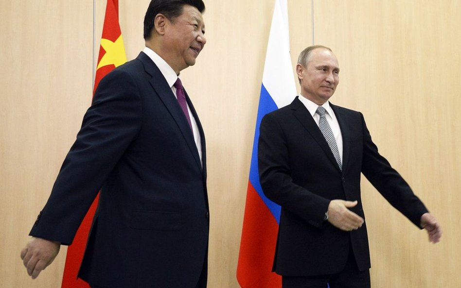 Xi Jinping i Władymir Putin