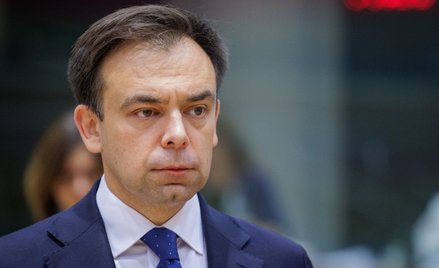 Minister finansów i gospodarki Andrzej Domański