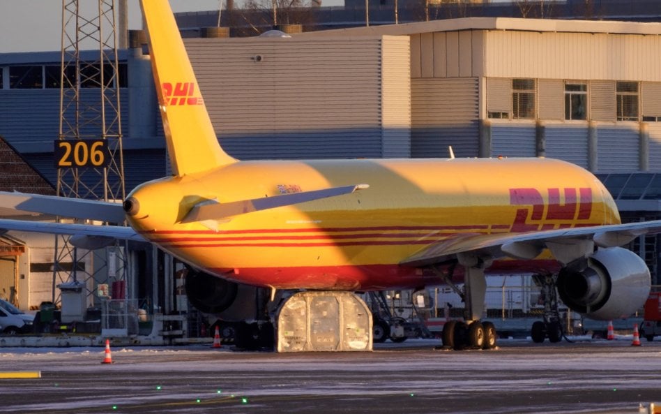 Jedna z przesyłek wywoałała pożar w magazynie DHL