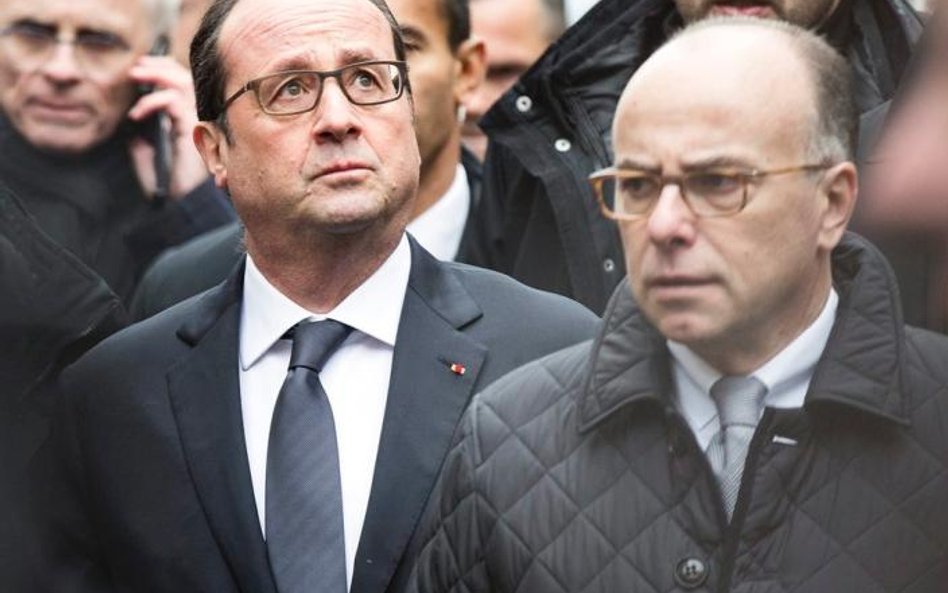 Prezydent Francois Hollande na miejscu zamachu: To barbarzyńcy! – mówił o terrorystach