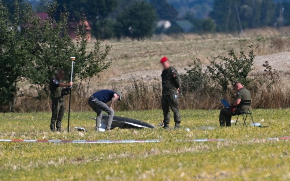 Wohyń, miejsce upadku rosyjskiego drona
