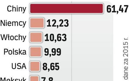 Celem 1. miejsce w UE