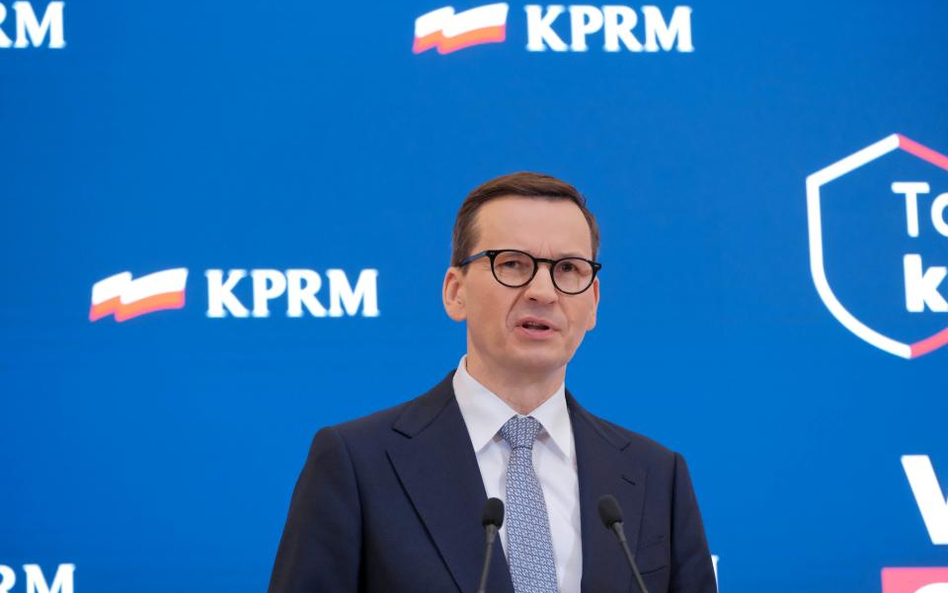 Premier Mateusz Morawiecki