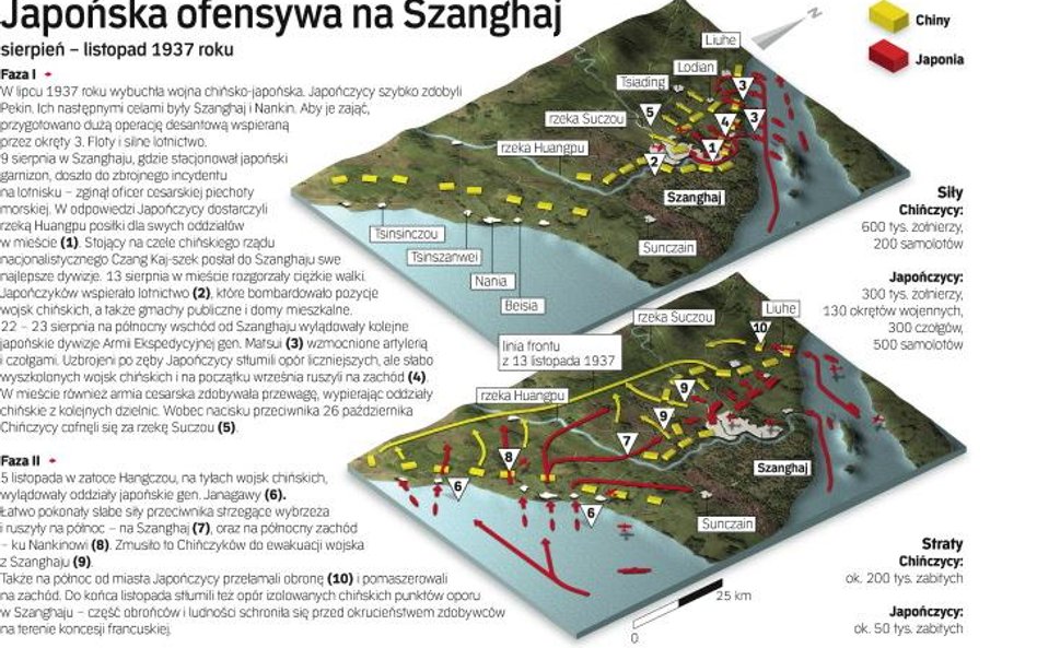 Japońska ofensywa na Szanghaj