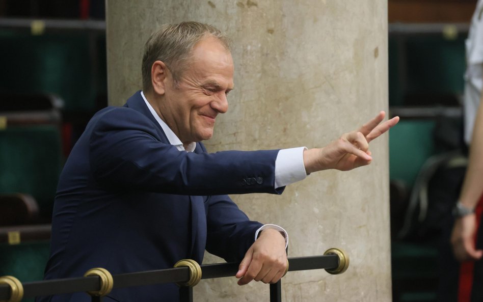 Donald Tusk śmiał się, że PiS boi się komisji, którą chce powołać