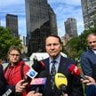 Radosław Sikorski w Nowym Jorku