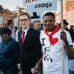 Sławomir Sierakowski (w okularach): lider Ruchu Odrodzenia Żydowskiego uwielbiony