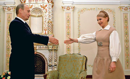 Władimir Putin prawi dziś komplementy Julii Tymoszenko, nie tak dawno wyklinanej przez Moskwę