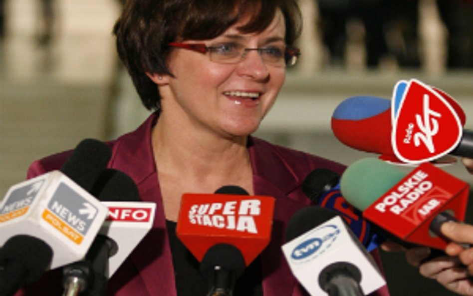 Joanna Kluzik-Rostkowska: do przerwy 0:1