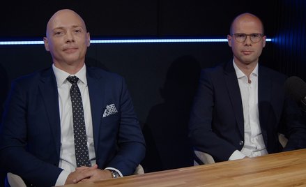 Jerzy Nikorowski (BM BNP Paribas Bank Polska) i  Radosław Cholewiński (Skarbiec TFI)