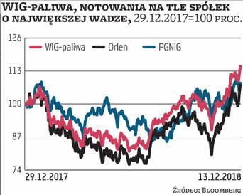 Jedynym na plusie w tym roku indeksem branżowym jest WIG-paliwa, który zyskał blisko 14 proc., co je