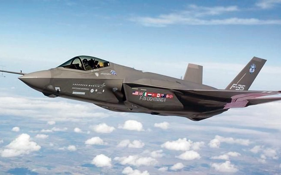 Amerykański myśliwiec F-35 w akcji w Izraelu