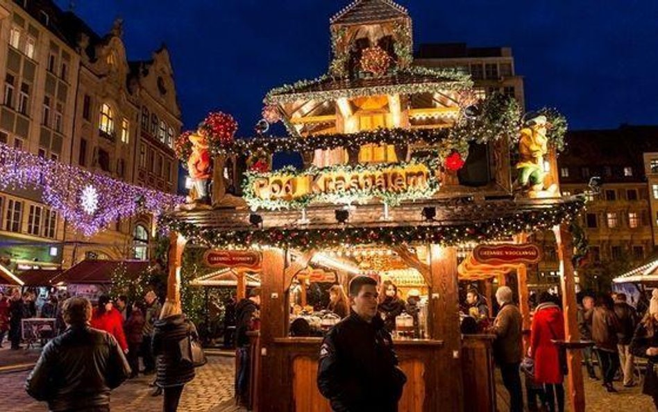 Wrocławski jarmark świąteczny wystartował w piatek 4 grudnia