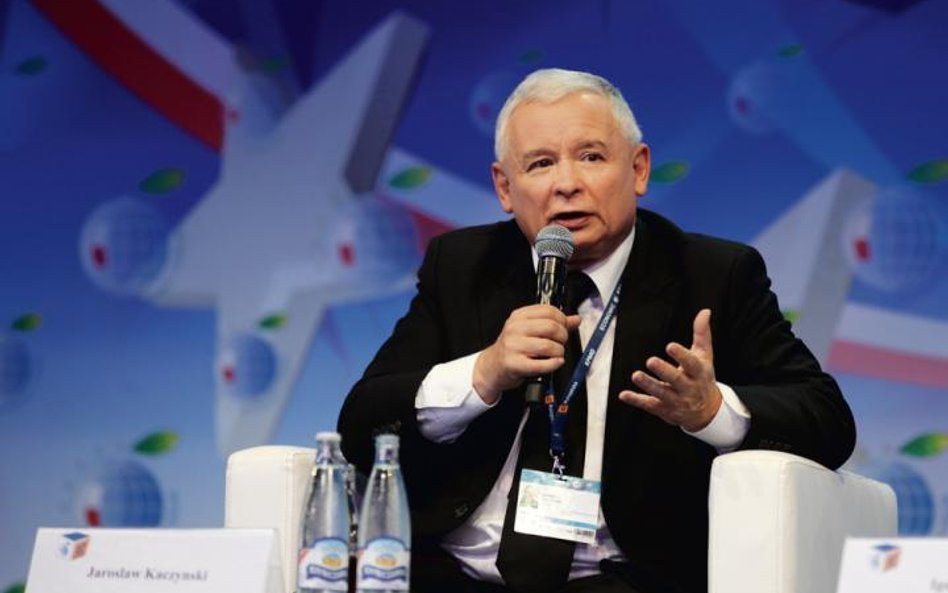 Prezes PiS Jarosław Kaczyński