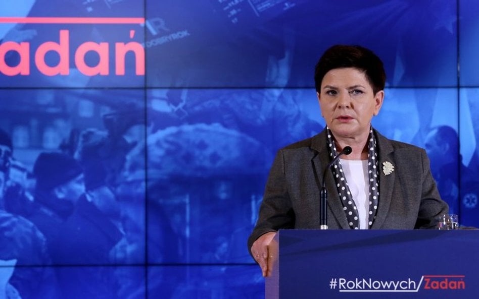 Przegląd resortów gabinetu Beaty Szydło