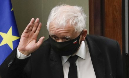 Jarosław Kaczyński w Sejmie