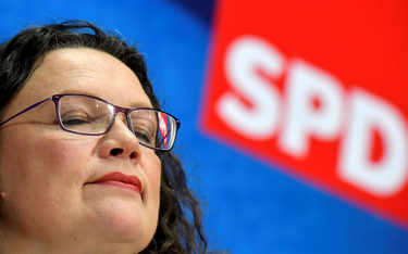 Niemcy: Szefowa SPD niespodziewanie podała się do dymisji