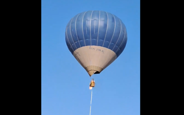 Zapalił się balon na ogrzane powietrze. Dwie osoby zginęły