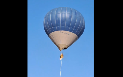 Zapalił się balon na ogrzane powietrze. Dwie osoby zginęły