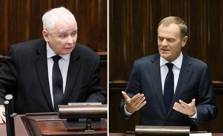 Jarosław Kaczyński i Donald Tusk