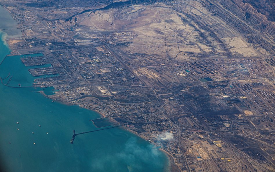 Port Fudżajra, Zjednoczone Emiraty Arabskie, w cieśninie Ormuz