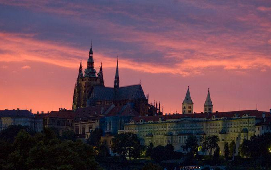 Górująca nad starówką katedra św. Wita