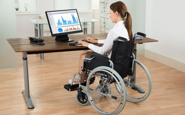 Niepełnosprawny telepracownik nie wymaga ułatwień w budynku pracodawcy