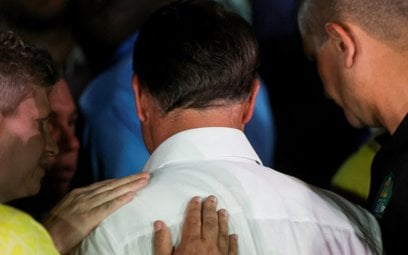 Flávio Bolsonaro szybko uciekł z kraju i przyleciał do Stanów