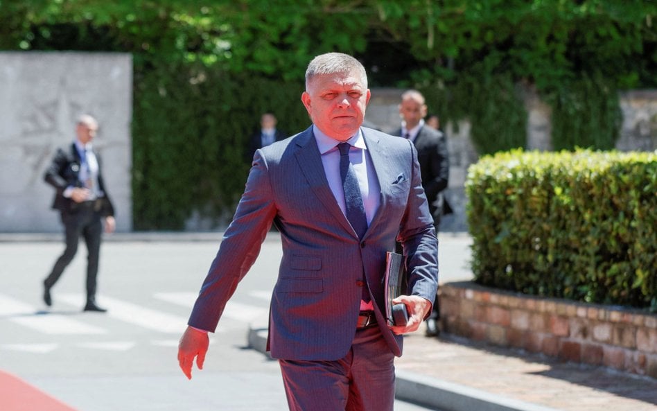 Premier Słowacji Robert Fico