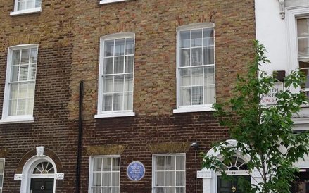 Pierwszy dom P.L. Travers w Londynie