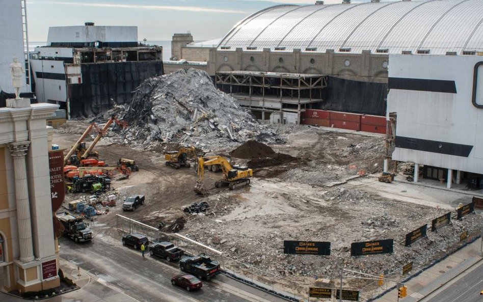Trump Plaza w Atlantic City