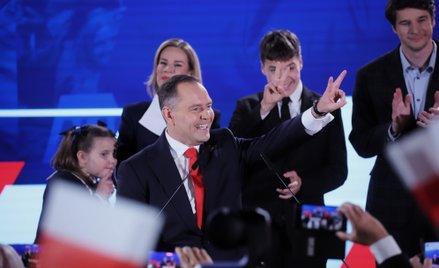 Karol Nawrocki z rodziną