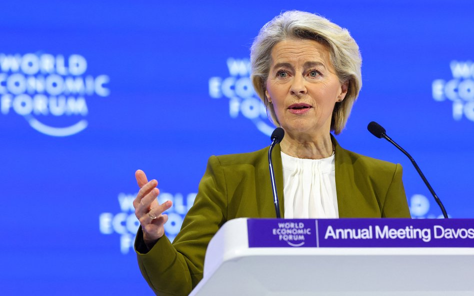 Von der Leyen w Davos: Europa zmierza ku niezależności