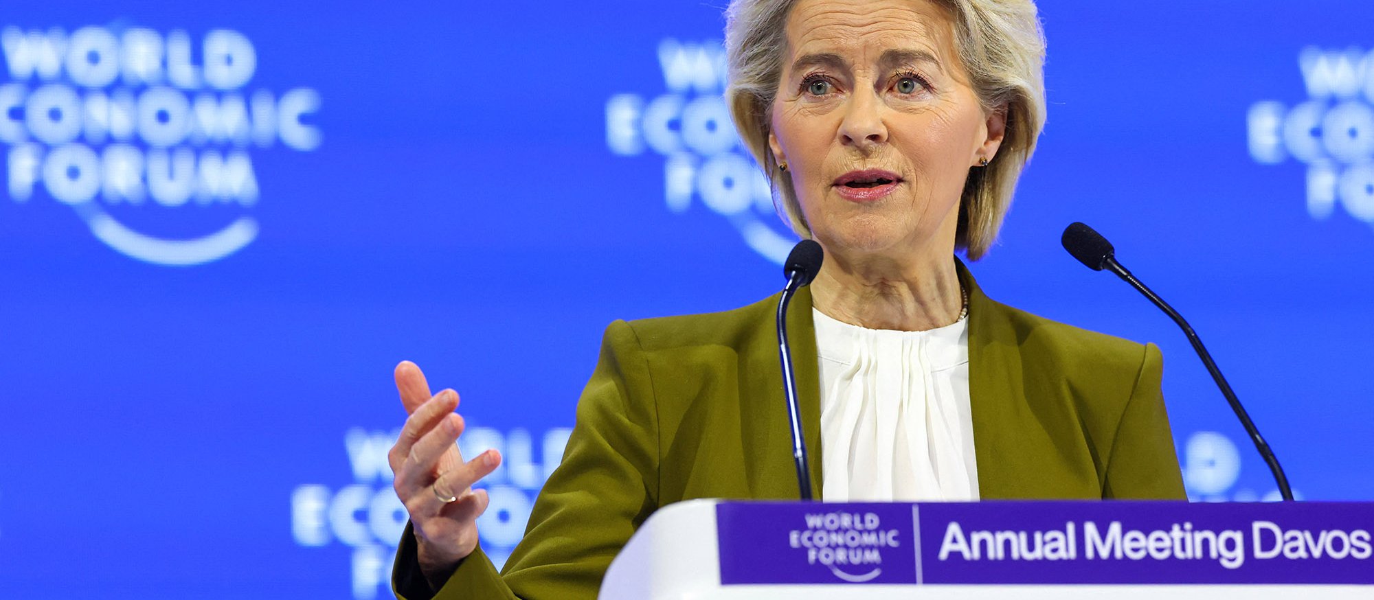 Von der Leyen w Davos: Europa zmierza ku niezależności