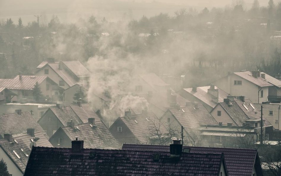 Smog nadal dręczy