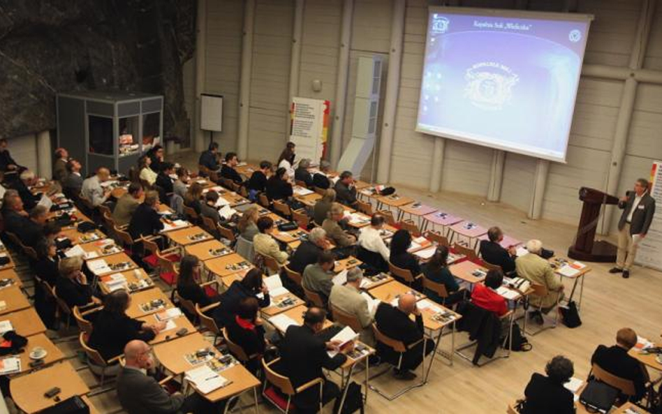 W kopalni w Wieliczce też można zorganizować konferencję