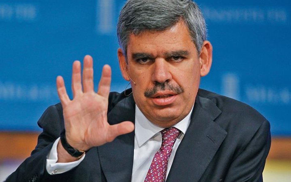 Mohamed El-Erian, prezes towarzystwa funduszy PIMCO fot. reuters/forum