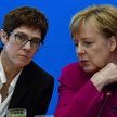Sekretarz generalna CDU Annegret Kramp-Karrenbauer i kanclerz Angela Merkel
